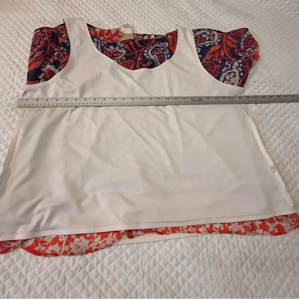 Ruby Rd. Multicolor Abstract Top - Picture 6 of 12